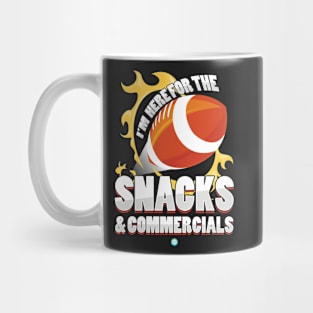 American Football - Snacks and Commercials Football Gift Mug